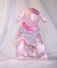 Pink velvet Bling on Bling